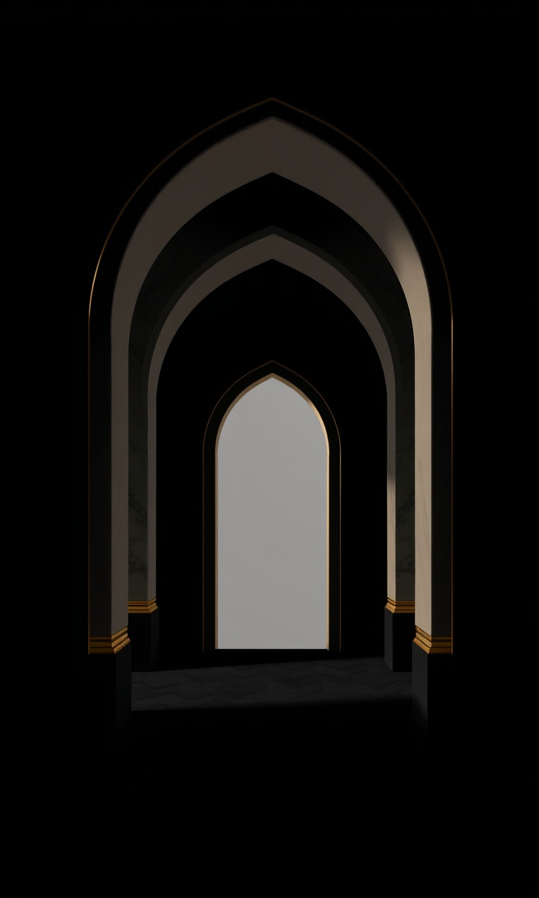 Brass Arches · Poster — After Dark Deco tough phone case