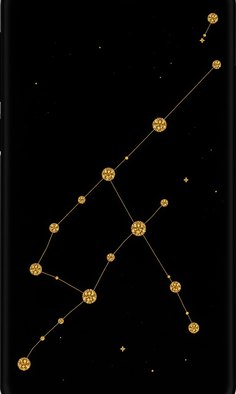 Champagne Sky · Inlay — After Dark Deco tough phone case