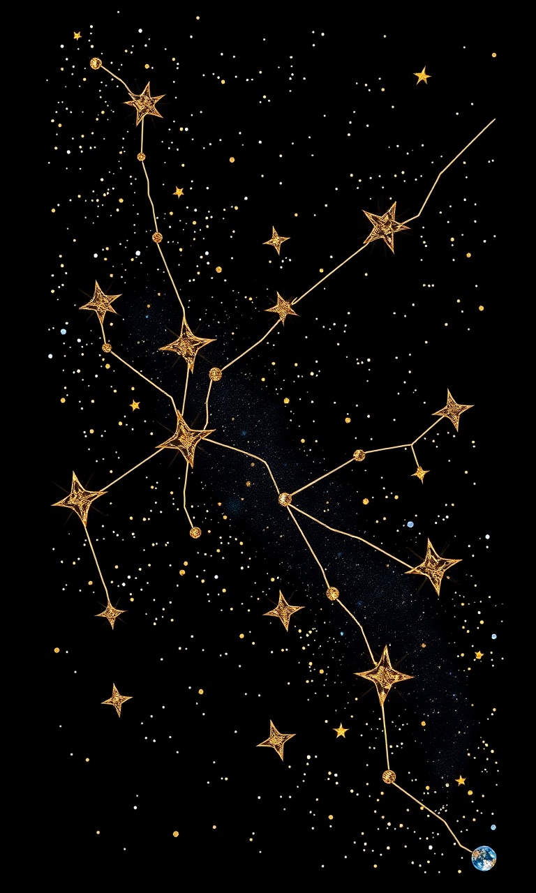 Champagne Sky · Stained Glass — After Dark Deco tough phone case