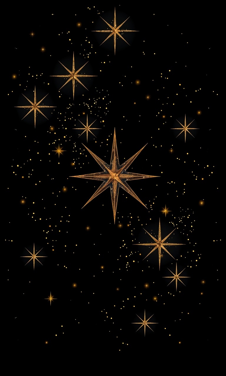 Gatsby Stars · Poster — After Dark Deco tough phone case