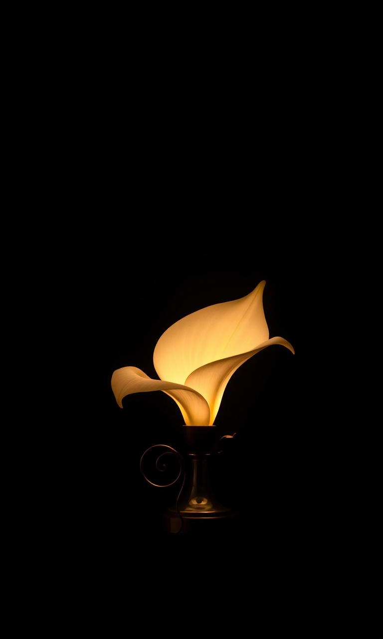 Lily Lamp · Emboss — After Dark Deco tough phone case