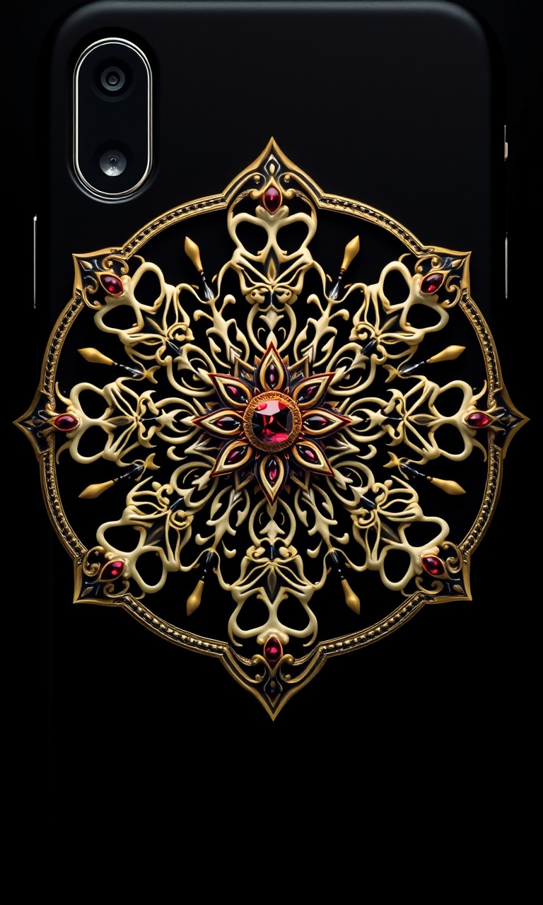 Bone Mandala · Reliquary — Bone Orchard tough phone case
