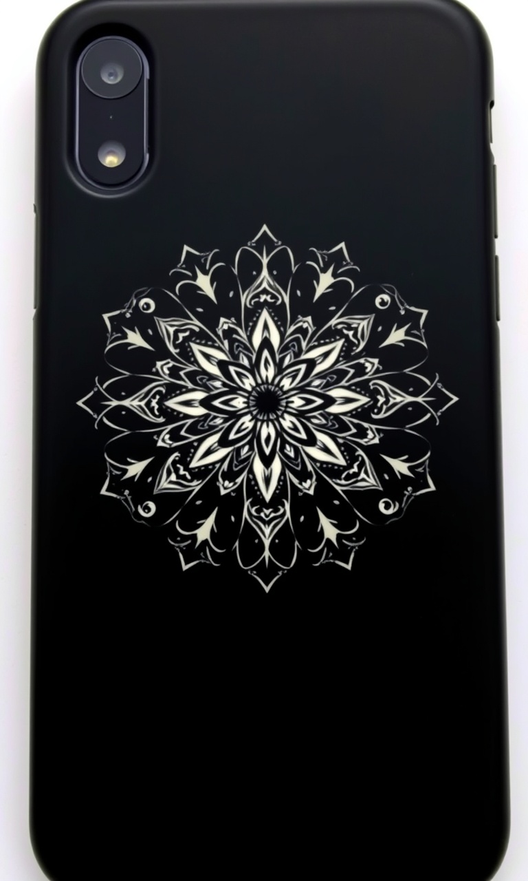 Bone Mandala · Scrimshaw — Bone Orchard tough phone case
