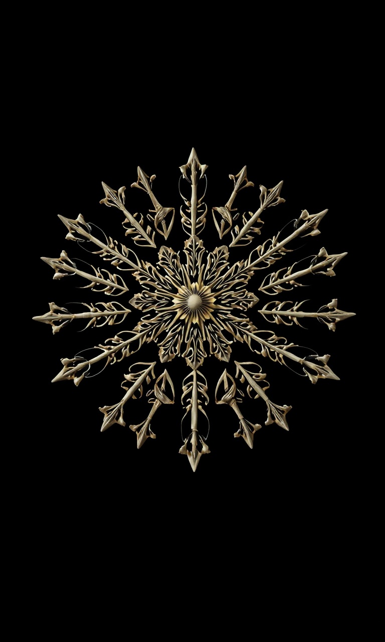 Bone Mandala · Still Life — Bone Orchard tough phone case