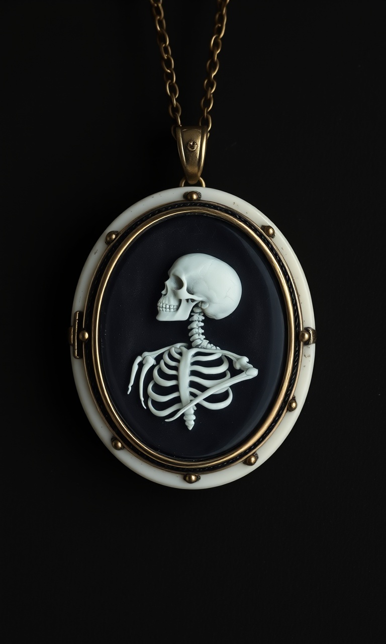 Memento Locket · Anatomical — Bone Orchard tough phone case