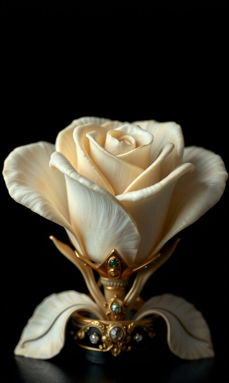 Skeletal Rose · Reliquary — Bone Orchard tough phone case