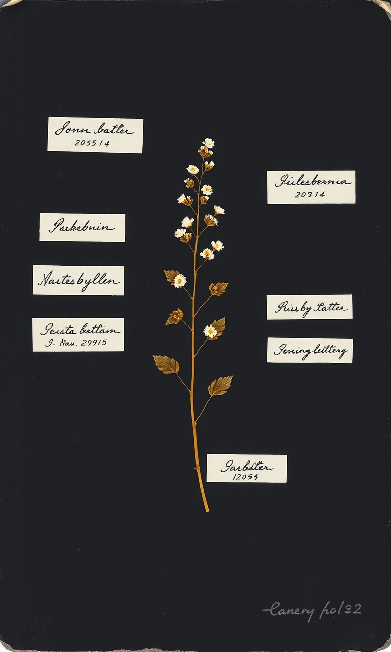 Herbarium · Chalk — Dark Academia tough phone case