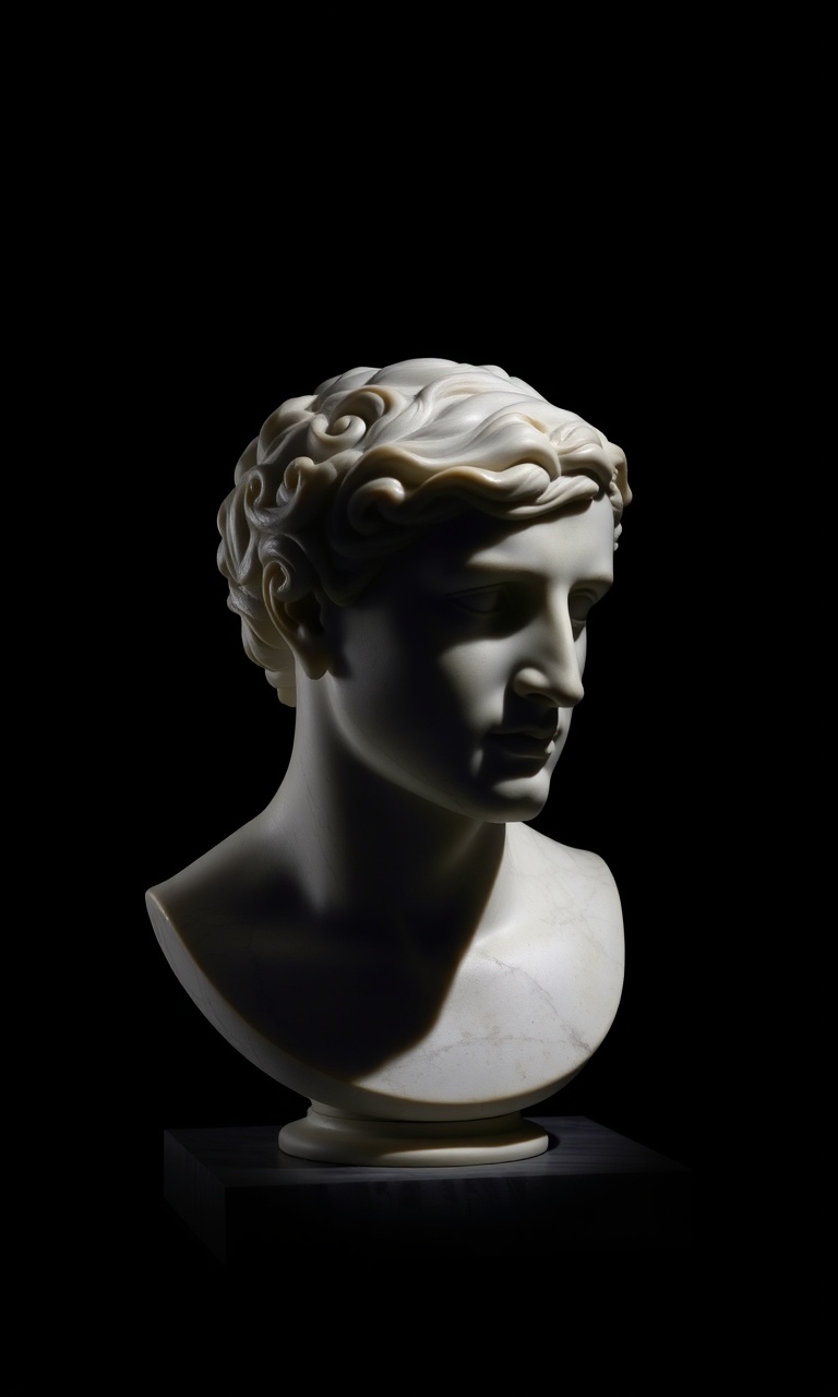 The Bust · Frontispiece — Dark Academia tough phone case