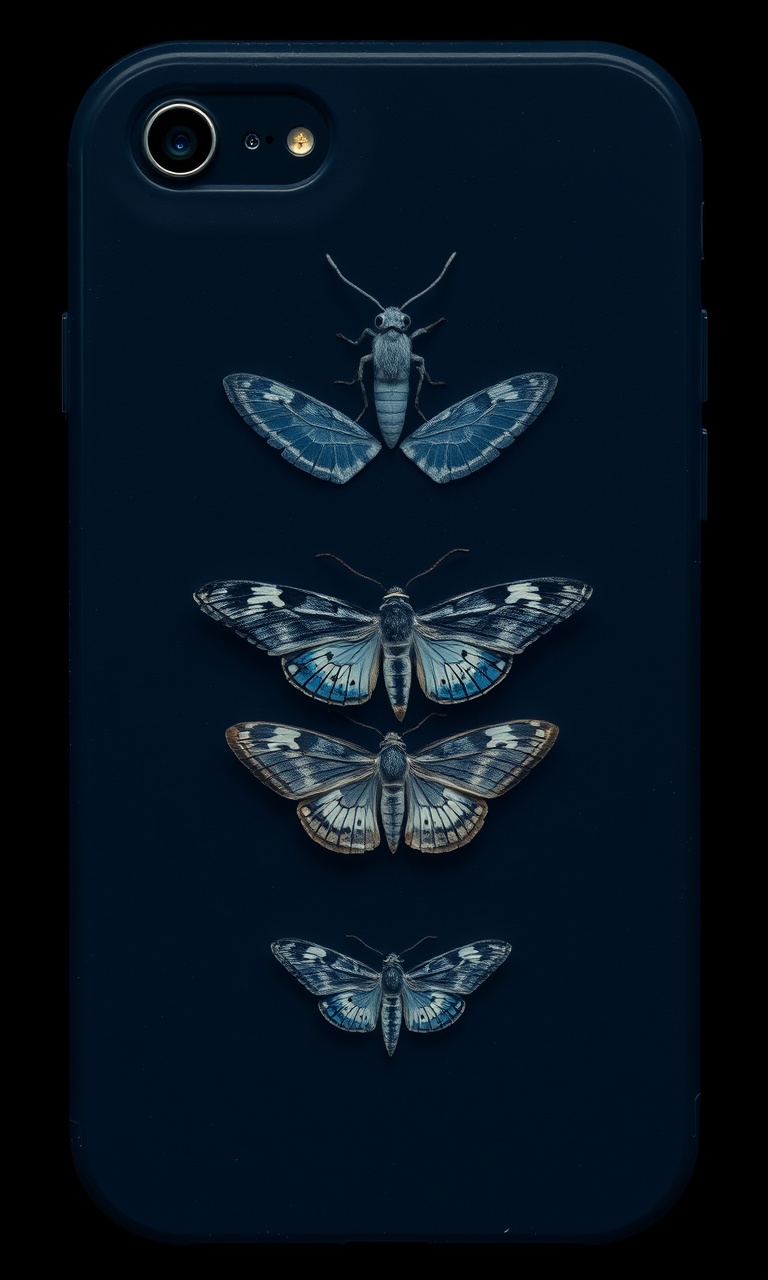 The Collection · Cyanotype — Dark Academia tough phone case