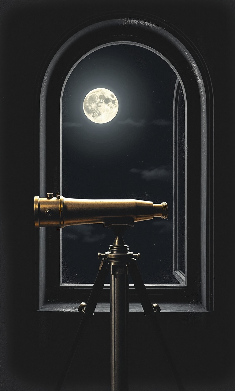 Midnight Optics · Chalk — Dark Academia tough phone case
