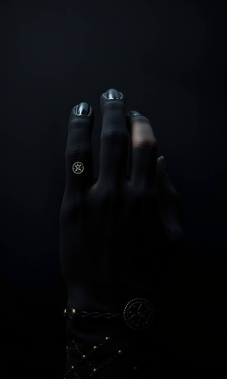 Hand of Mysteries · Emboss — Gilded Occult tough phone case