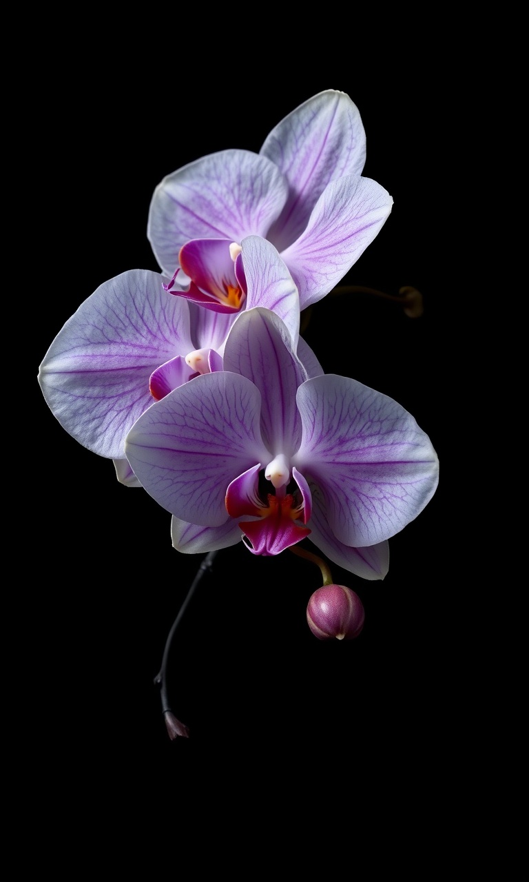 Chrome Orchid · Duotone — Liquid Metal tough phone case