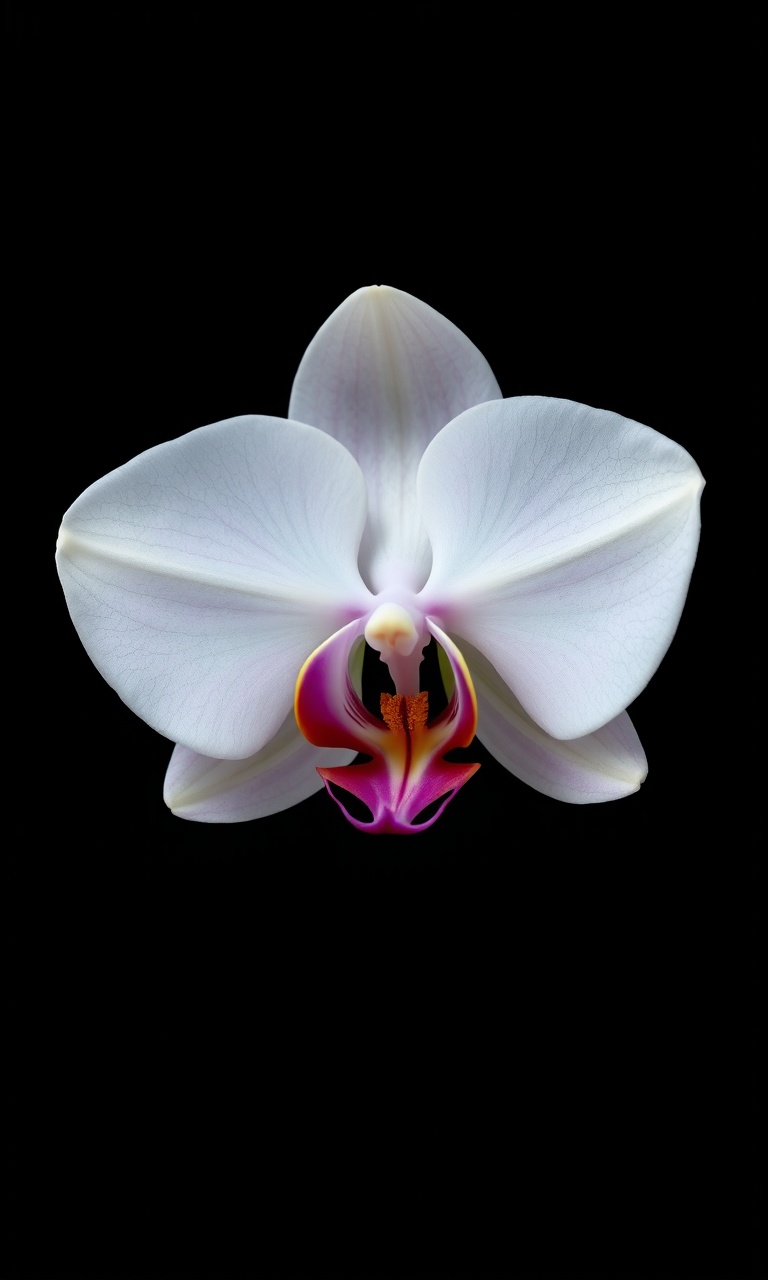 Chrome Orchid · Macro — Liquid Metal tough phone case