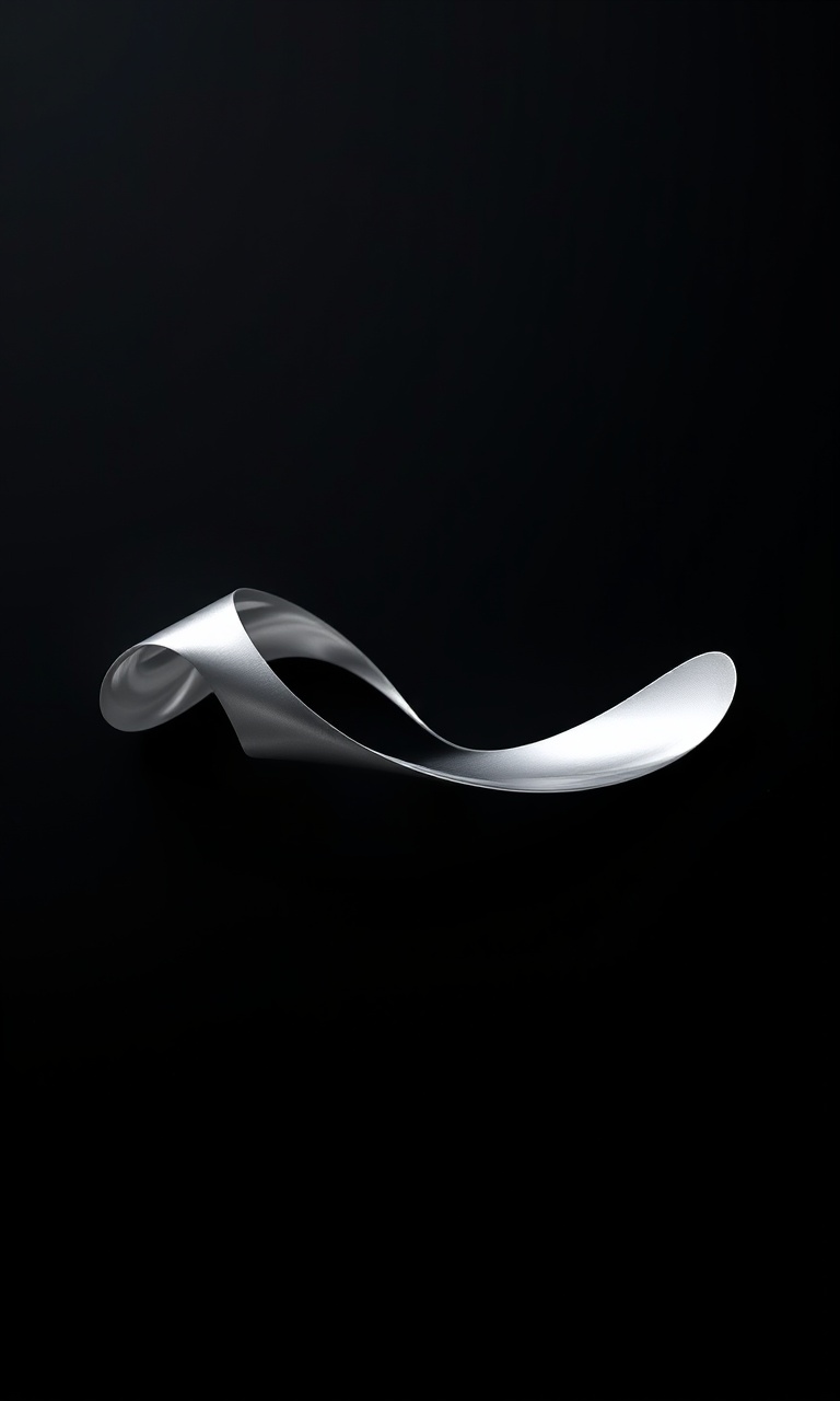 Silver Ribbon · Macro — Liquid Metal tough phone case