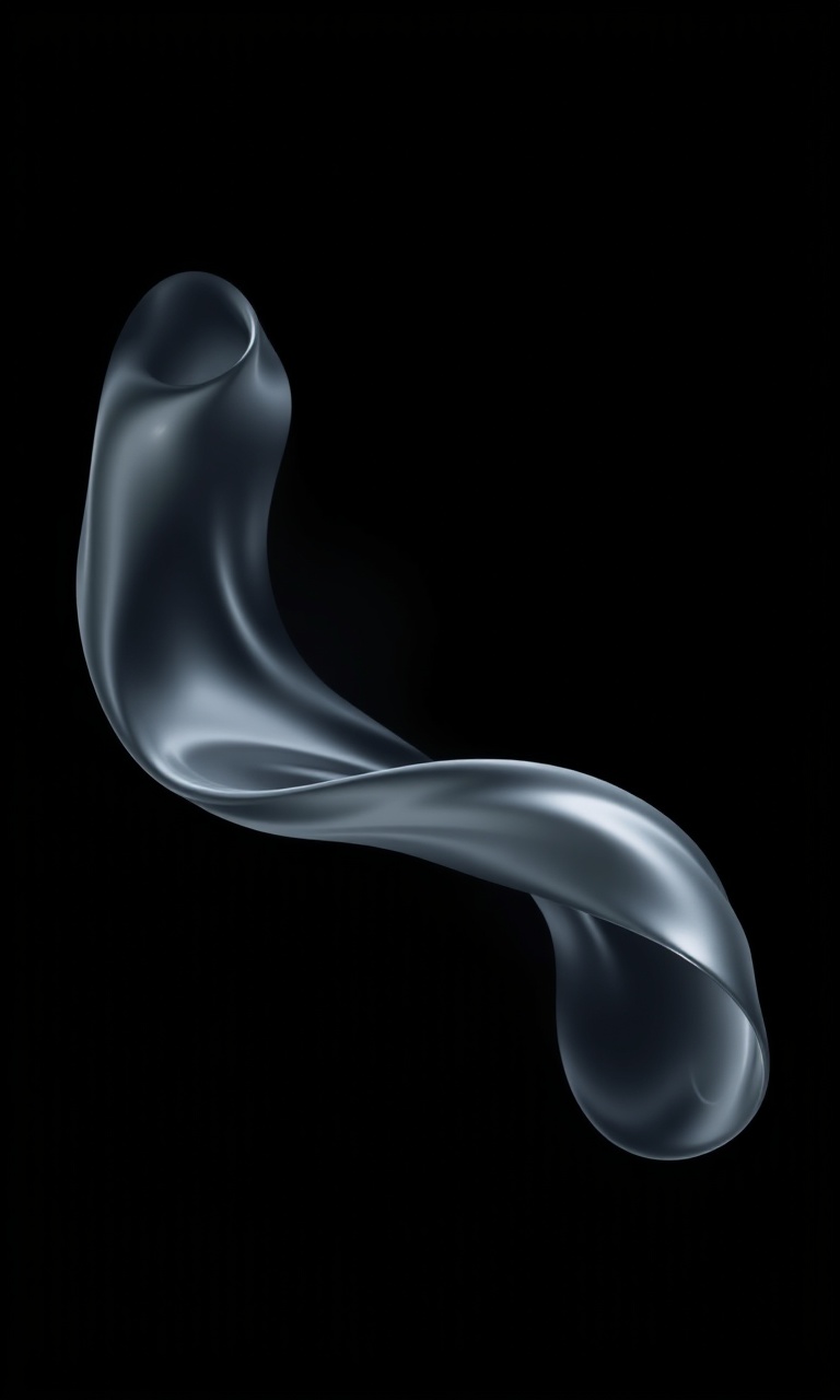 Silver Ribbon · Vapor — Liquid Metal tough phone case