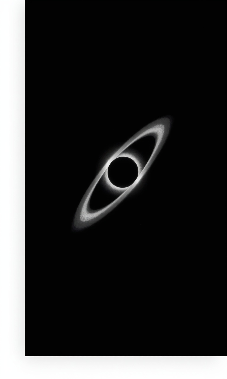 Accretion · Silkscreen — Nebula Onyx tough phone case