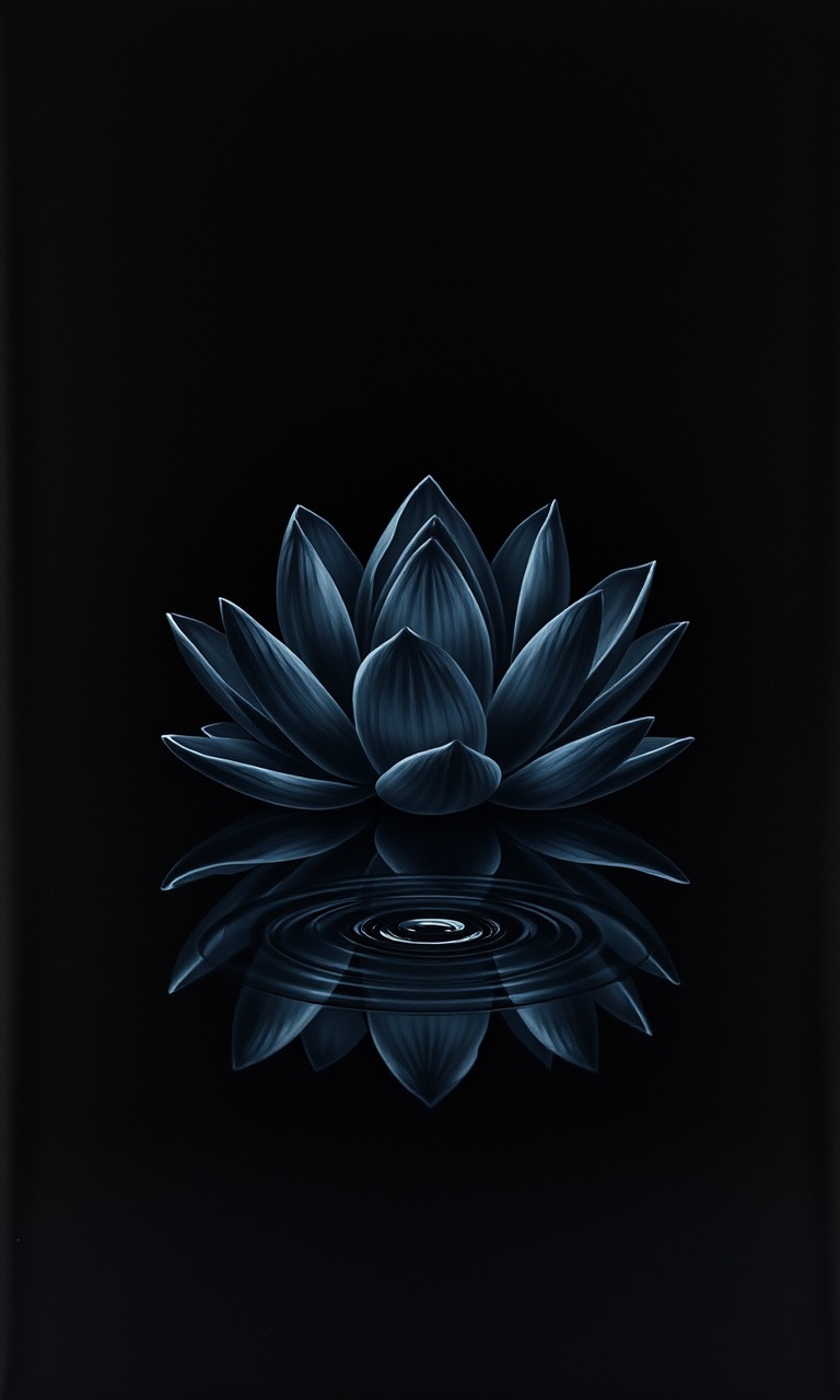 Black Lotus · Baroque — Noir Botanica tough phone case
