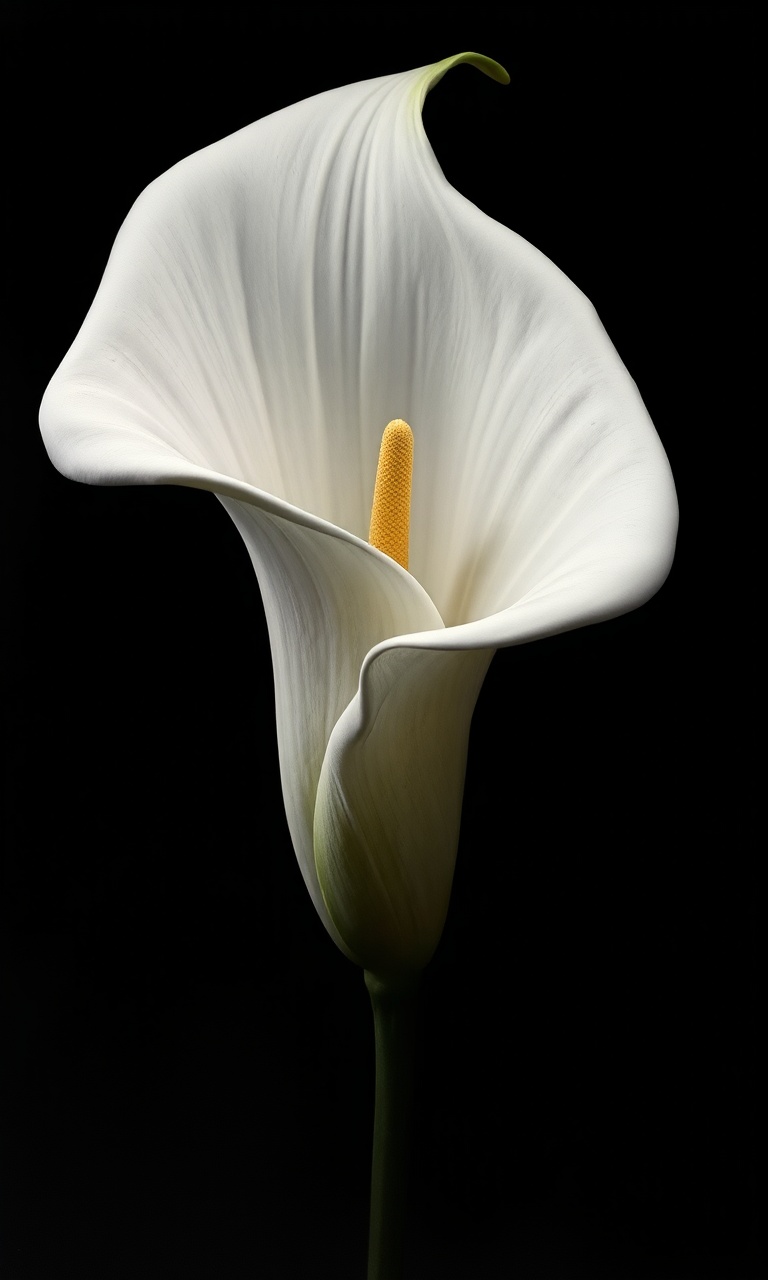 Mourning Lily · Baroque — Noir Botanica tough phone case