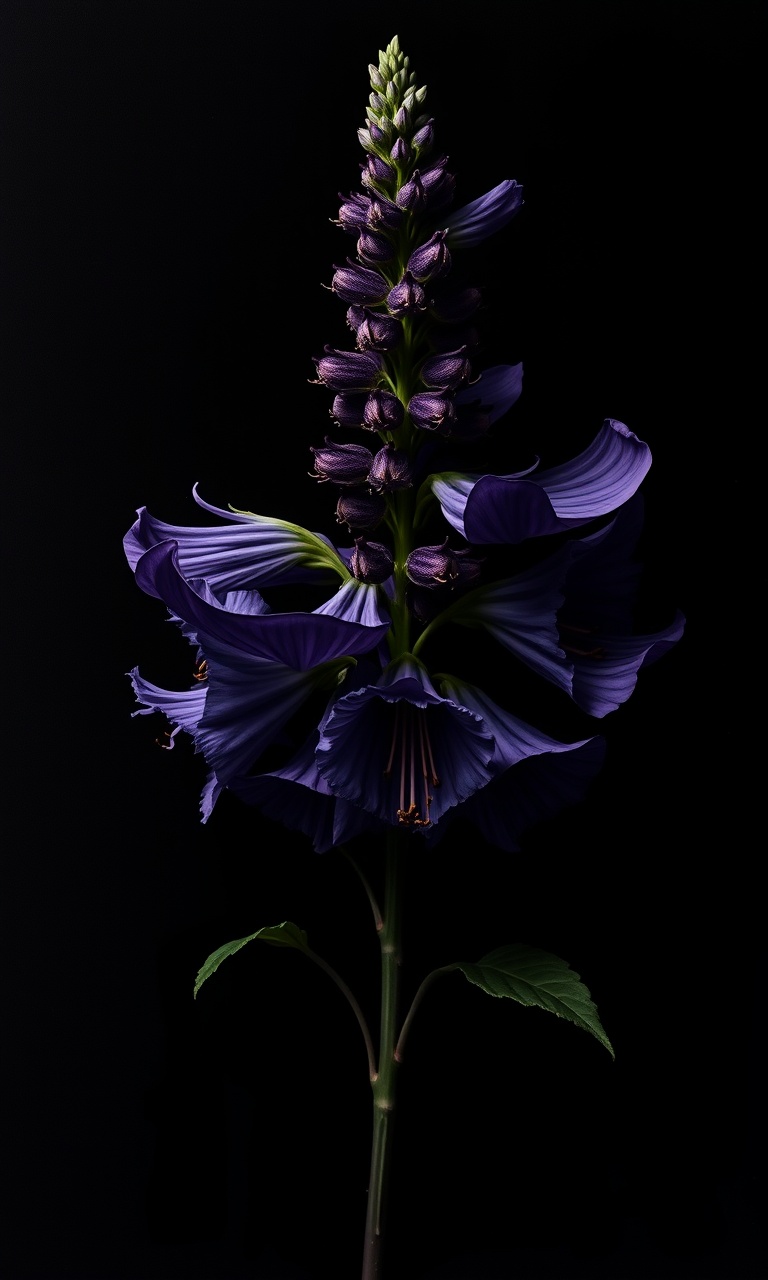 Wolfsbane · Baroque — Noir Botanica tough phone case
