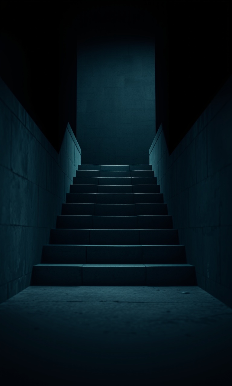 Brutalist Steps · Macro — Obsidian Geometry tough phone case