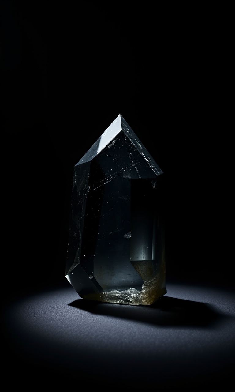 Dark Prism · Relief — Obsidian Geometry tough phone case