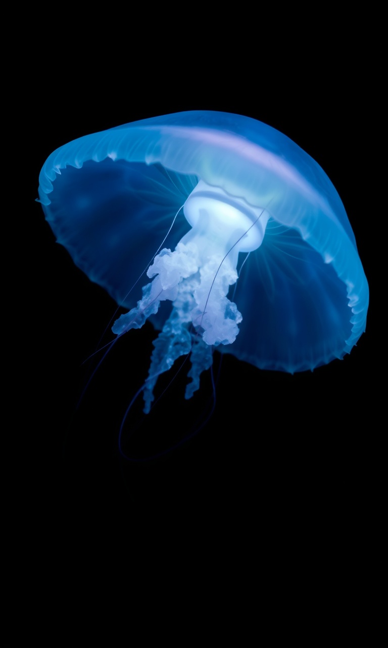 Ghost Jelly · Biolume — Phantom Fauna tough phone case