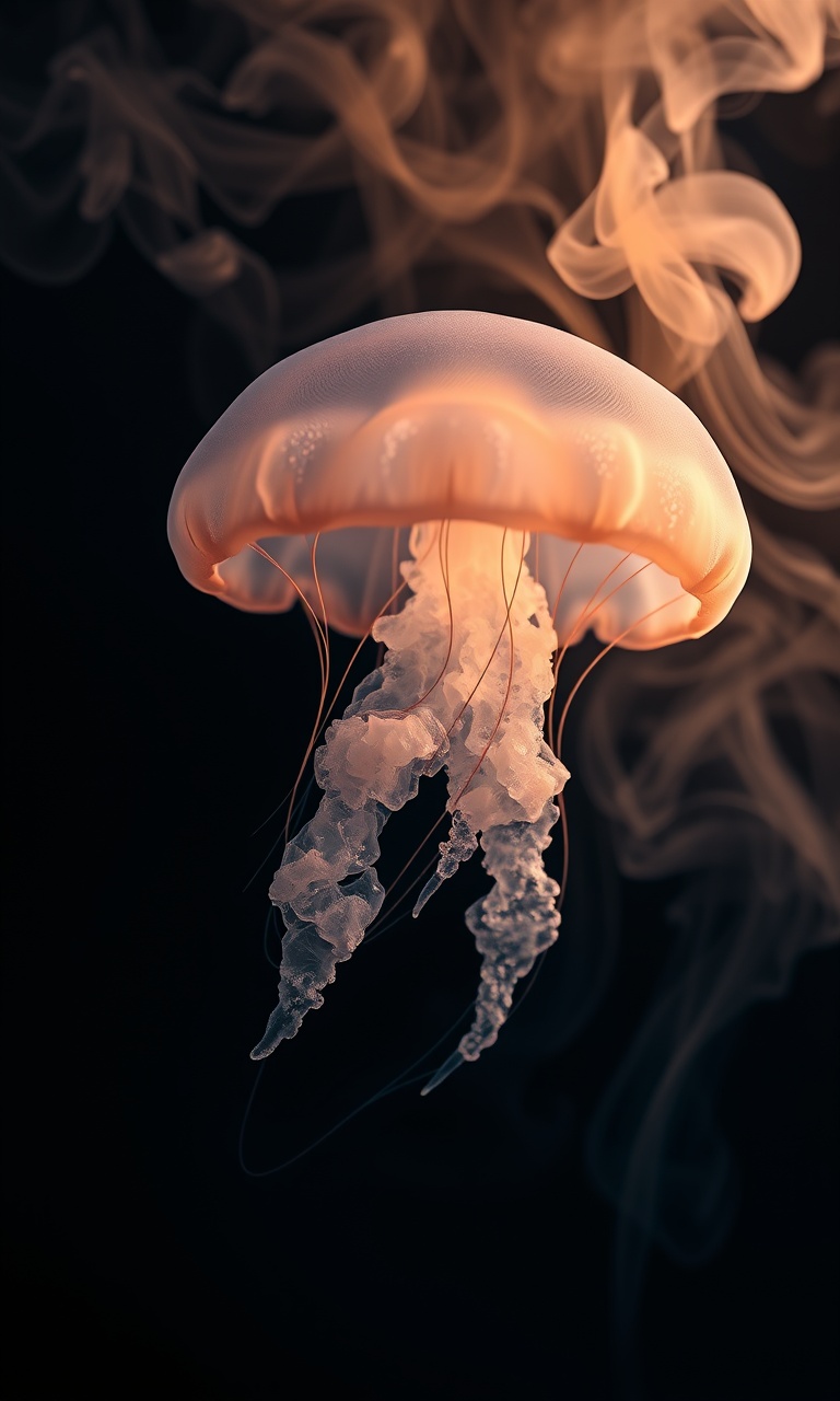 Ghost Jelly · Smoke — Phantom Fauna tough phone case
