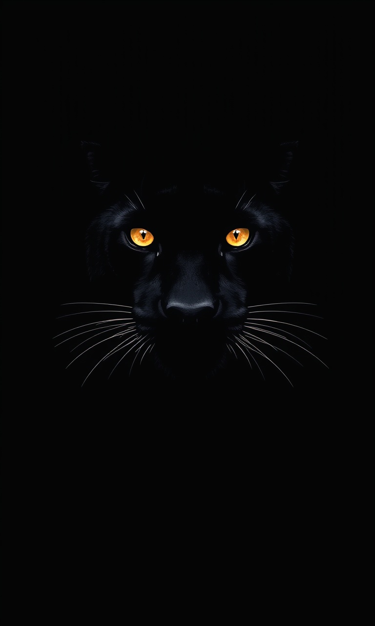 Panther · Plate — Phantom Fauna tough phone case