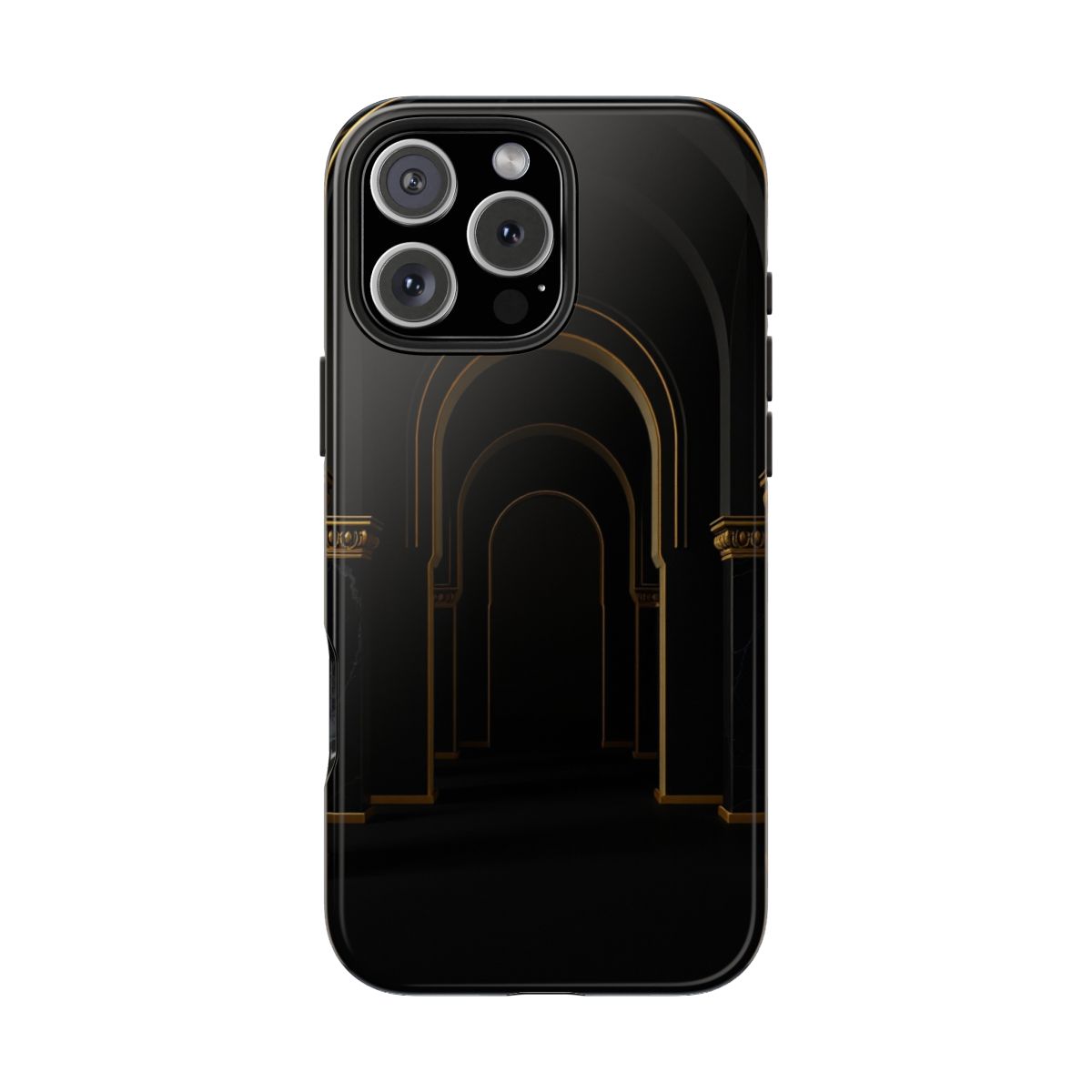 Brass Arches · Emboss — After Dark Deco tough phone case