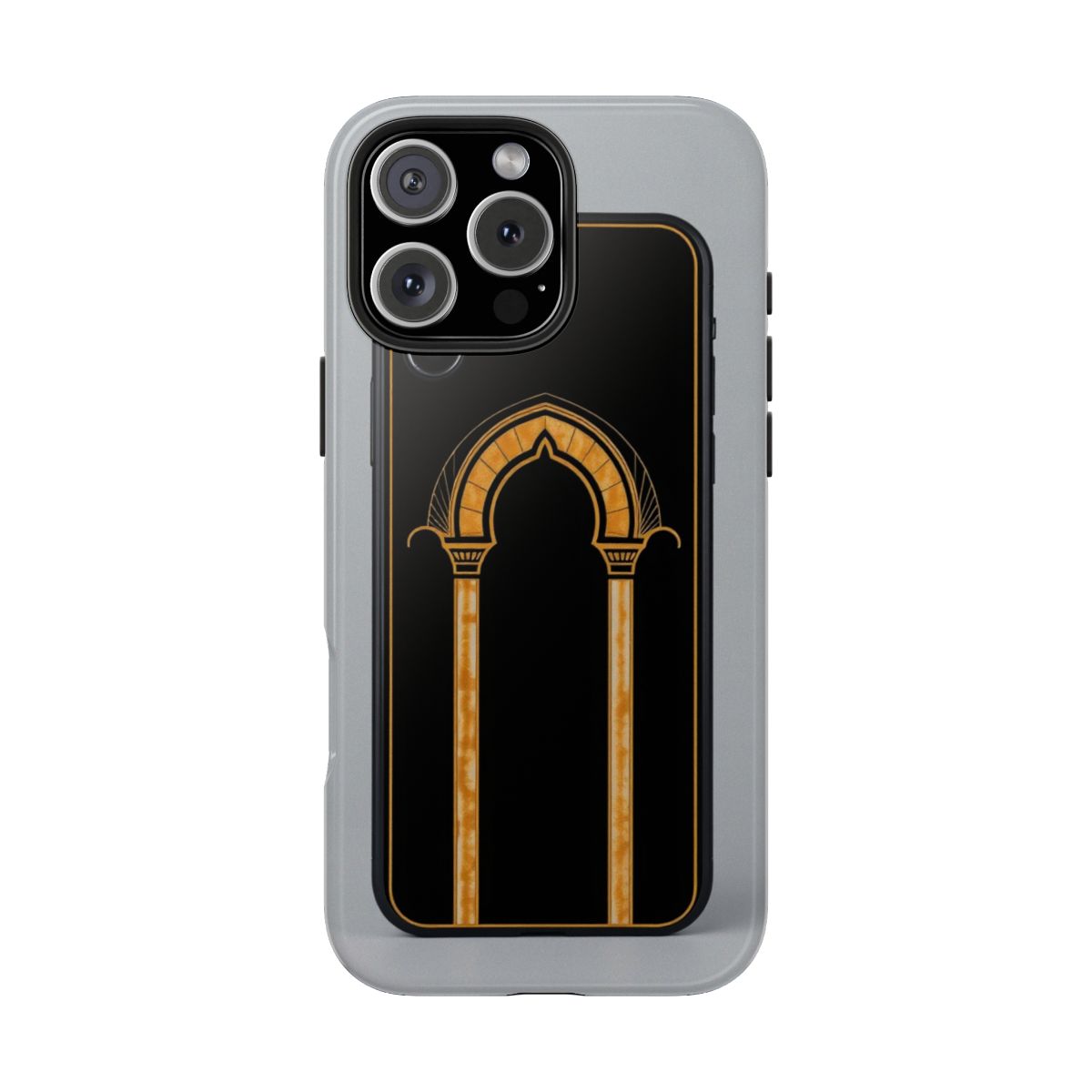 Brass Arches · Inlay — After Dark Deco tough phone case